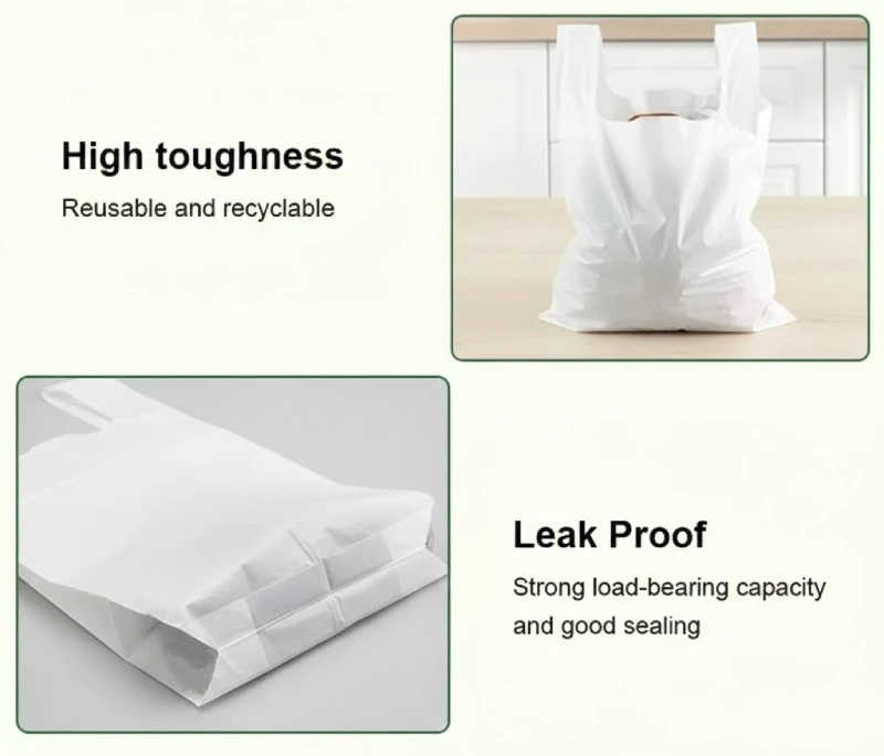 Features of White T-Shirt Bags Features of White T-Shirt Bags