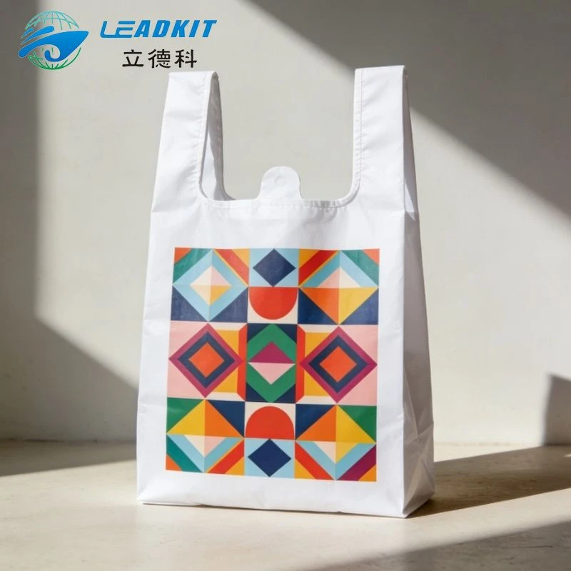 custom printed plastic t shirt bag custom printed plastic t shirt bag